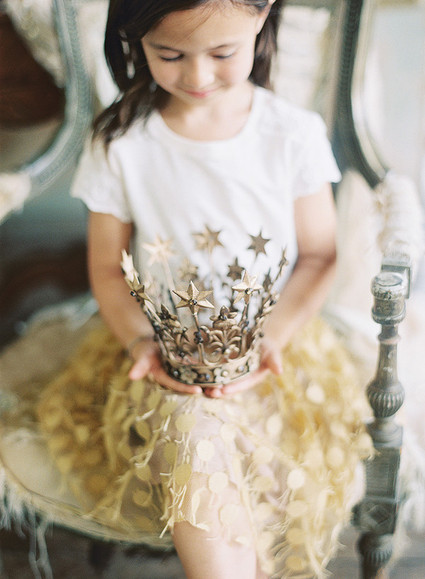 vintage style childs portrait