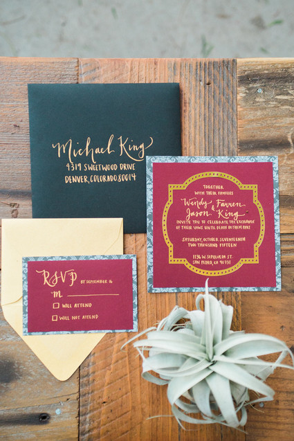 Bohemian halloween wedding inspiration