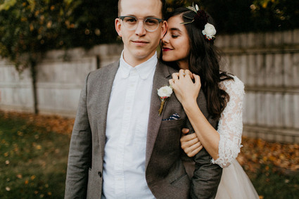 Fall wedding portrait Inspiration