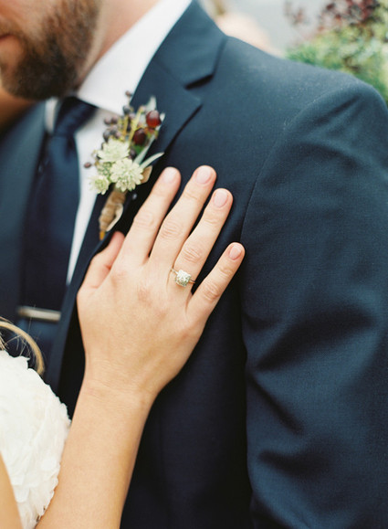 Groom's boutonniere