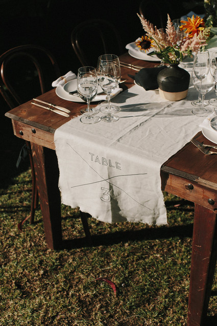 Rustic tablescape