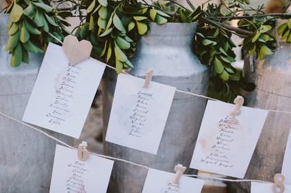 Escort card display Inspiration