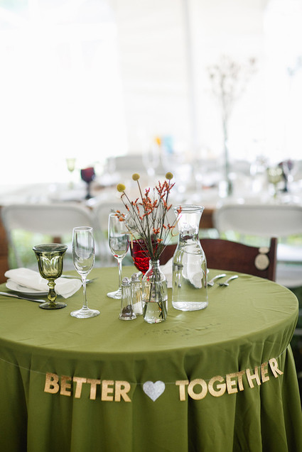 Sweetheart tablescape