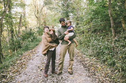 rustic fall family photos