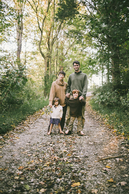 rustic fall family photos