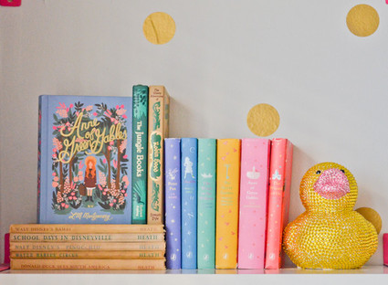 bright creative girls room