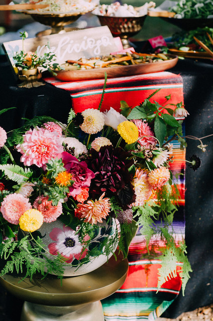 Fall bohemian florals