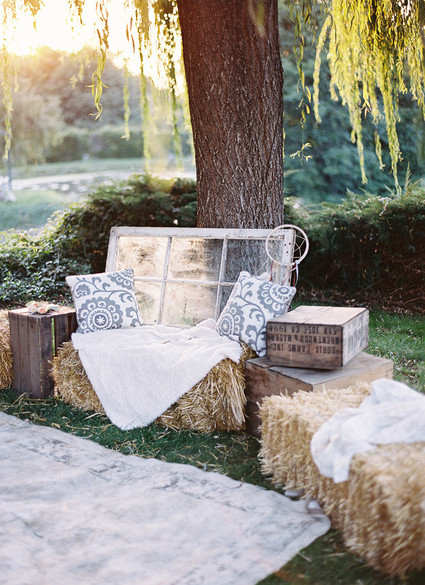 Bohemian wedding decor
