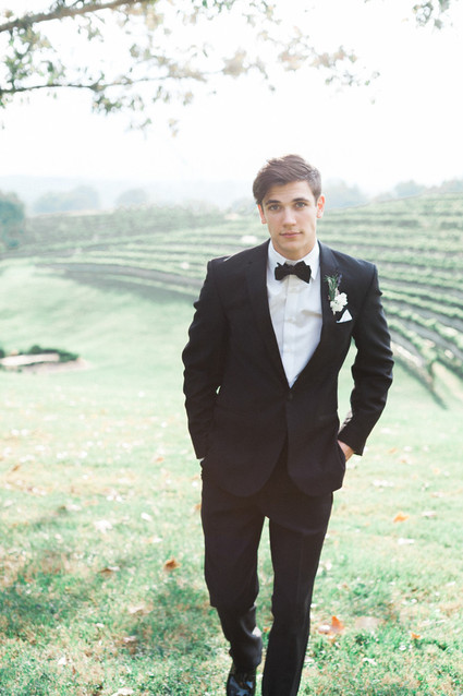 Groom portrait