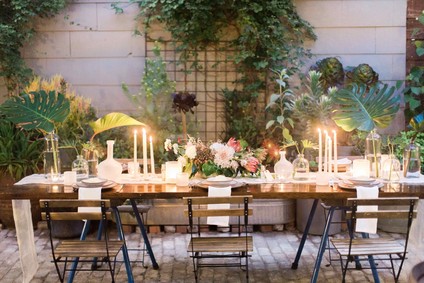Wedding tablescape
