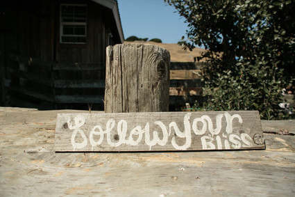 Rustic wedding sign