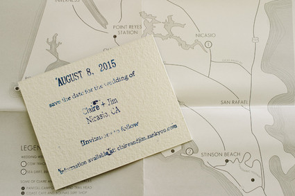 Ranch wedding invitation