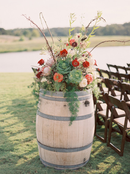 Ceremony florals
