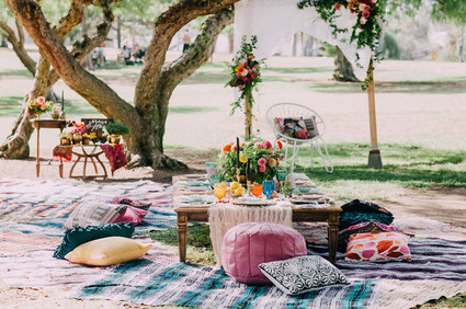 Bohemian bridal shower