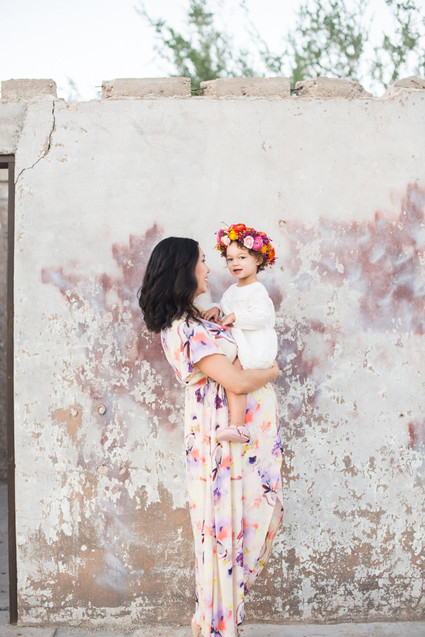 mommy and me maternity photos