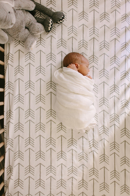 boys nursery newborn photos