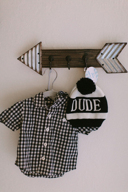 black and white nursery