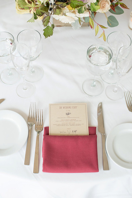 Fall tablescape