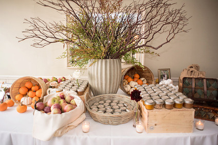 Fall dessert table