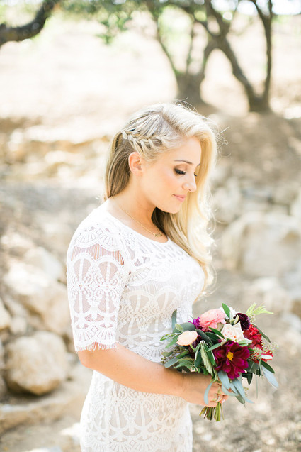 Handmade wedding dress