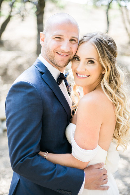 California garden wedding