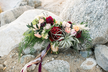 Spring bridal bouquet