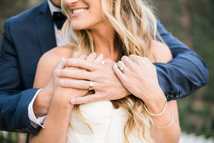 California garden wedding