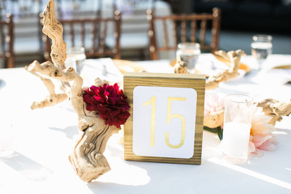 California garden wedding