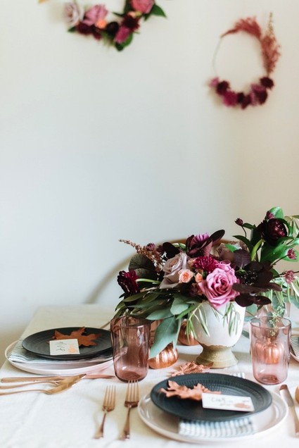 Elegant tablescape