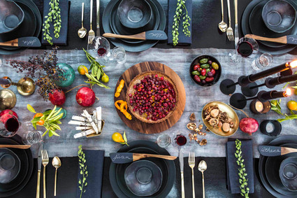 Rustic tablescape