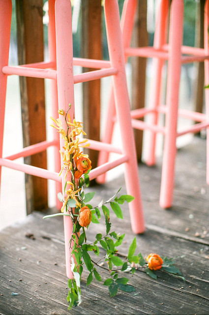 Pink Bar stools