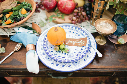 Bohemian friendsgiving inspiration