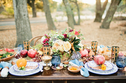 Bohemian friendsgiving inspiration
