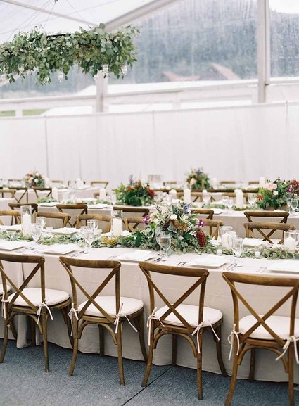 Organic modern Aspen wedding