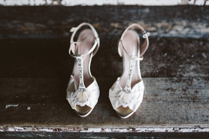 Vintage wedding shoes