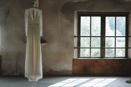 Elegant bridal gown