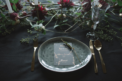 Elegant winter wedding inspiration
