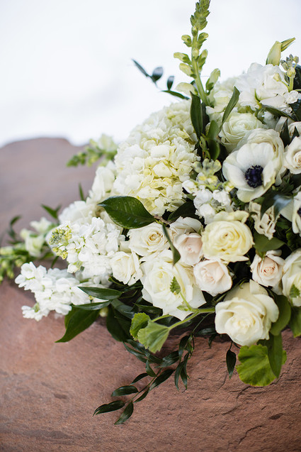 White Anemone florals Inspiration