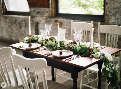 Industrial winter wedding inspiration