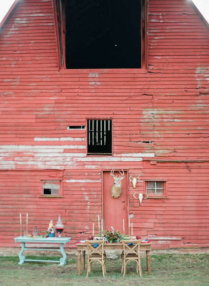 Vintage winter wedding inspiration