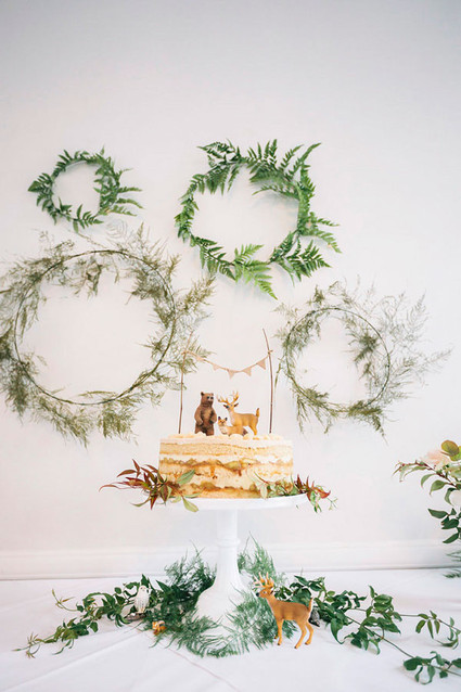 Winter baby shower