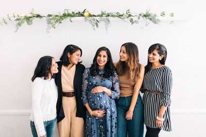 Winter baby shower