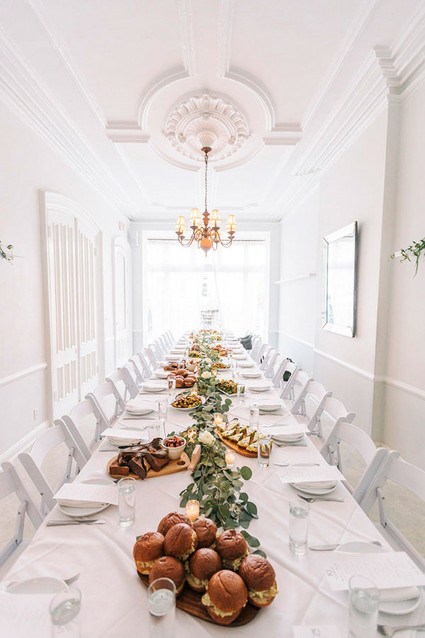 Winter baby shower