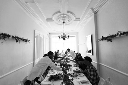 Winter baby shower