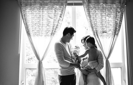 Family newborn photos