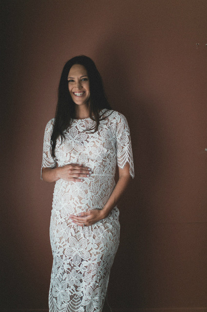 Moody maternity photos