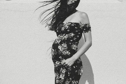 Rockaway beach maternity photos