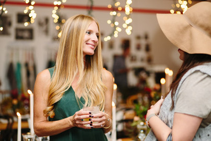 festive dinner party