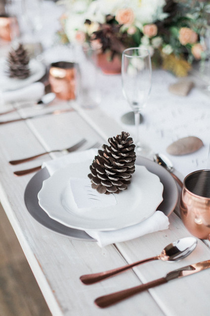 Earthy winter wedding inspiration Inspiration
