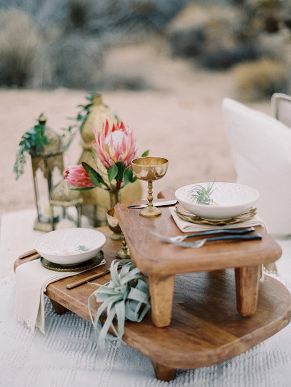 Desert boho wedding ideas